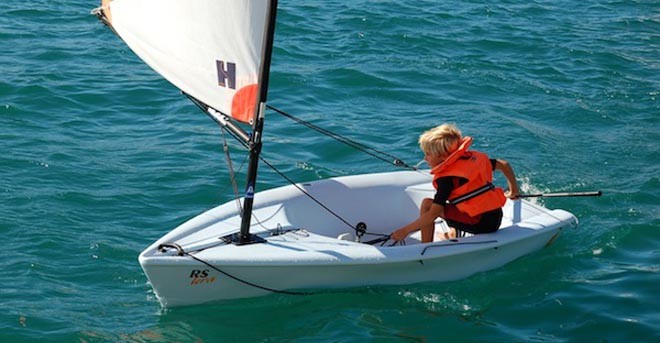 RS Tera dinghy, which Blythe won ©  SW